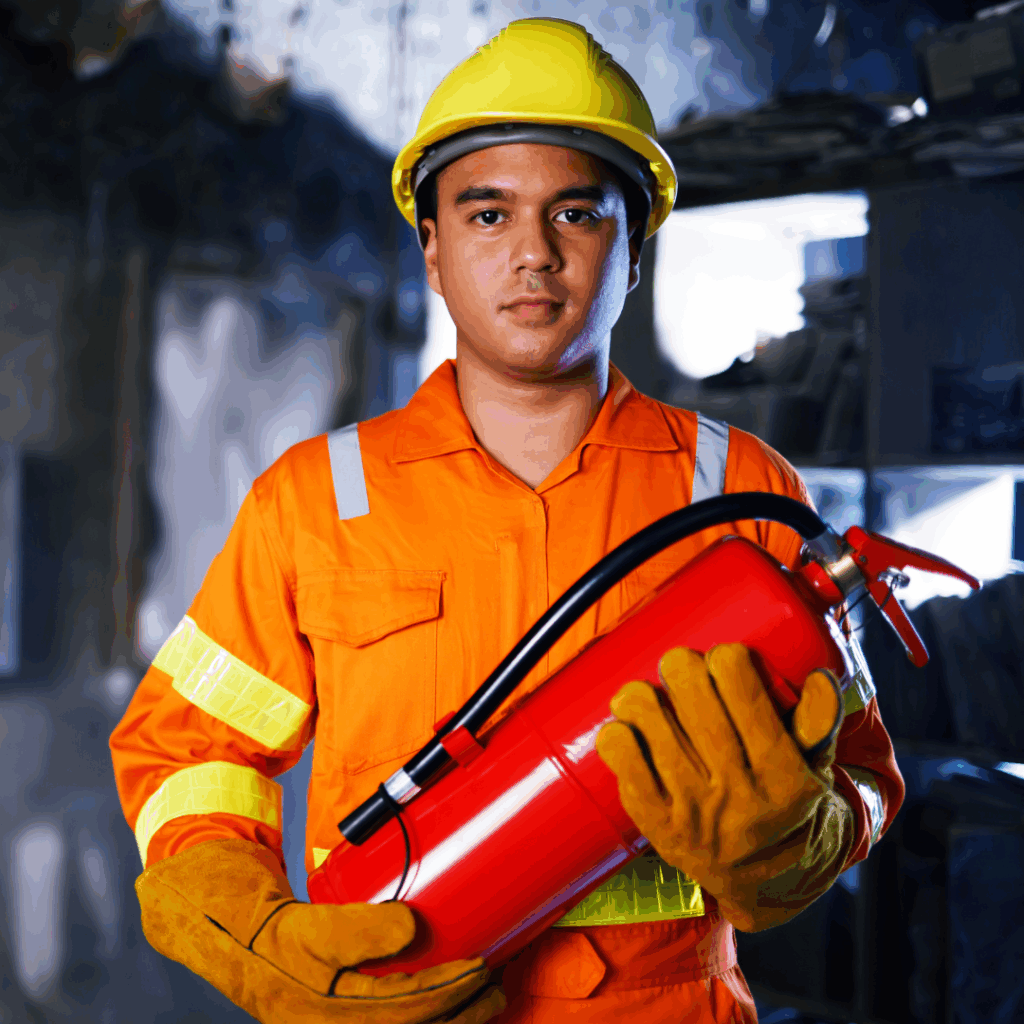 How to Use a Fire Extinguisher at work