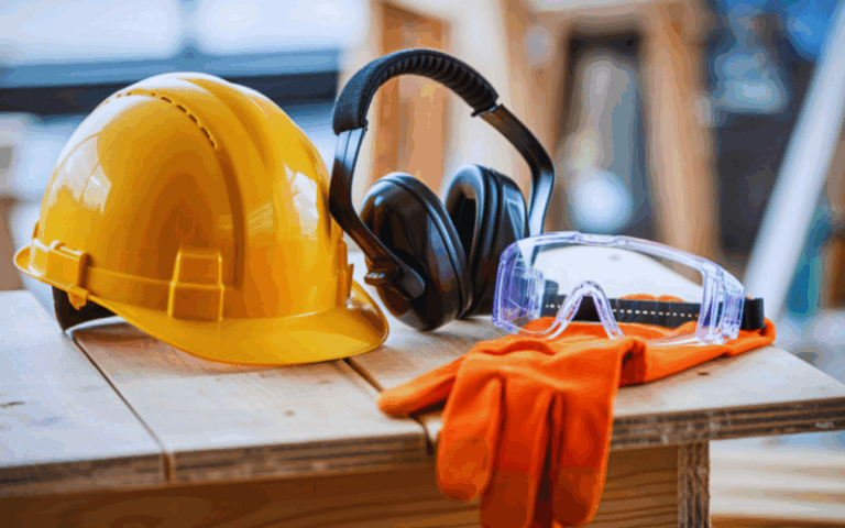 PPE safety check before work