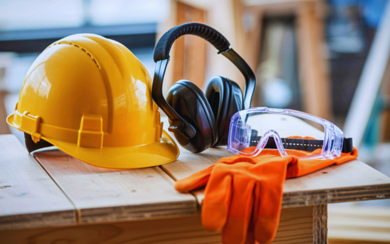 PPE safety check before work
