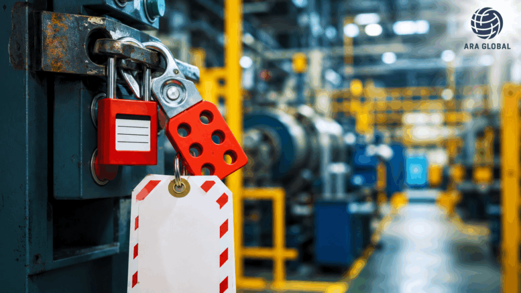 LOTO Safety Procedure in Manufacturing Industry